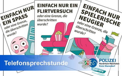 POL-WAF: Kreis Warendorf. Präventions-Hotline geschaltet - Antworten rund um das Thema sexualisierte Gewalt durch Kinder und Jugendliche - Foto: presseportal.de