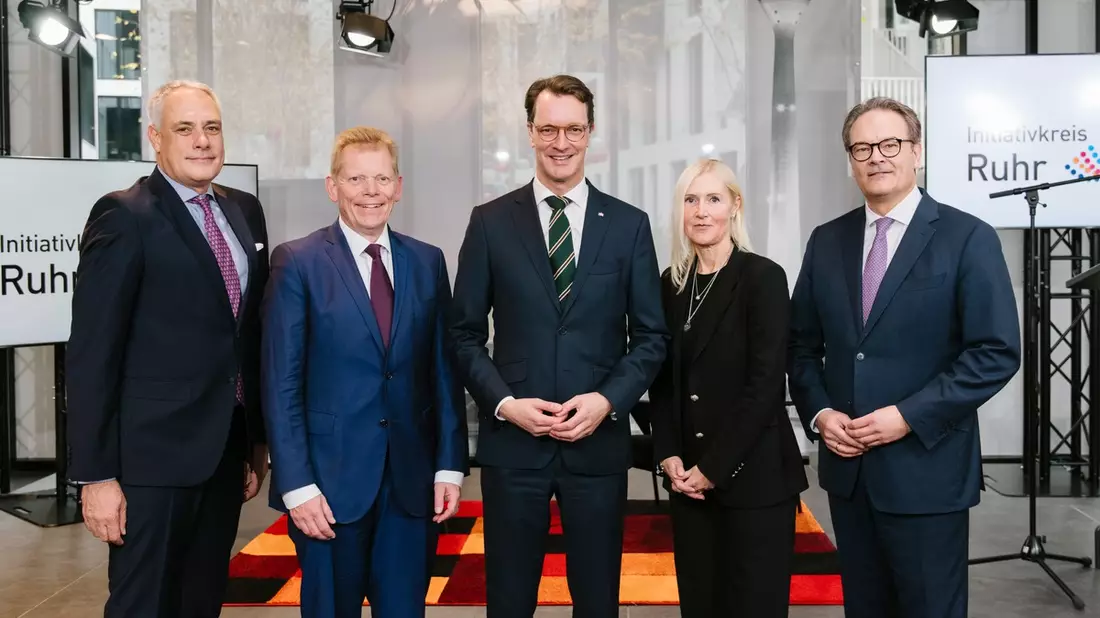 Ministerpräsident Hendrik Wüst zu Gast beim Wirtschaftsbündnis Initiativkreis Ruhr - Bild: presseportal.de