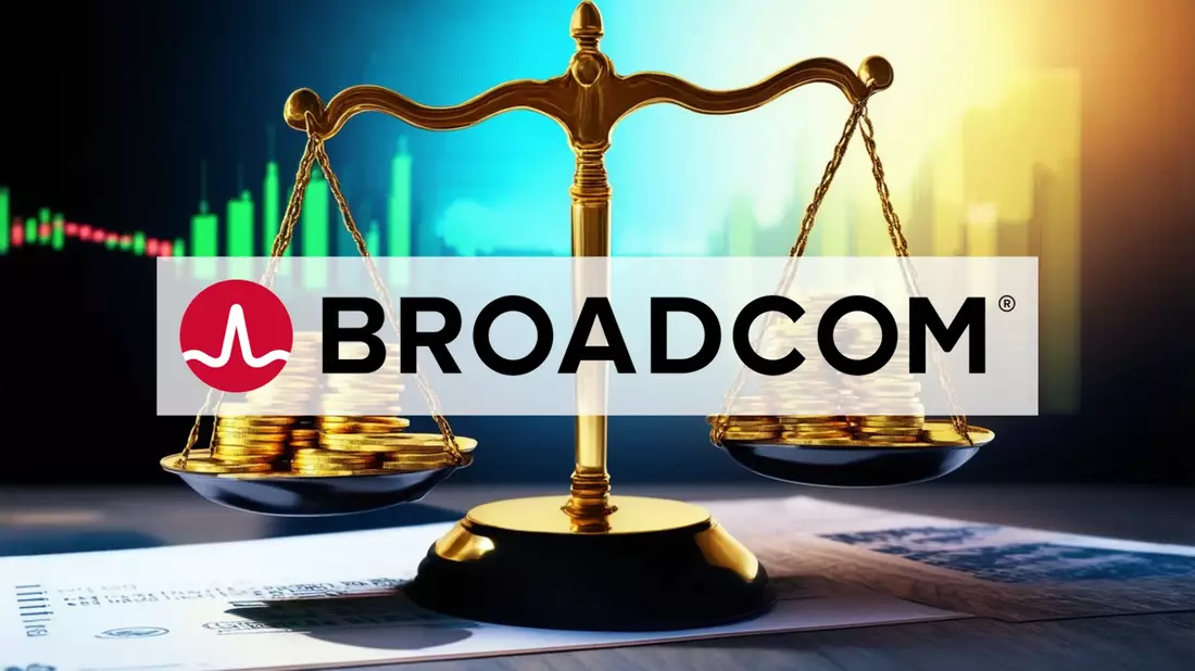 Broadcom Shares Surge as Wall Street Embraces AI Growth Story Illustration mit AI erstellt übermittelt durch boerse-global.de
