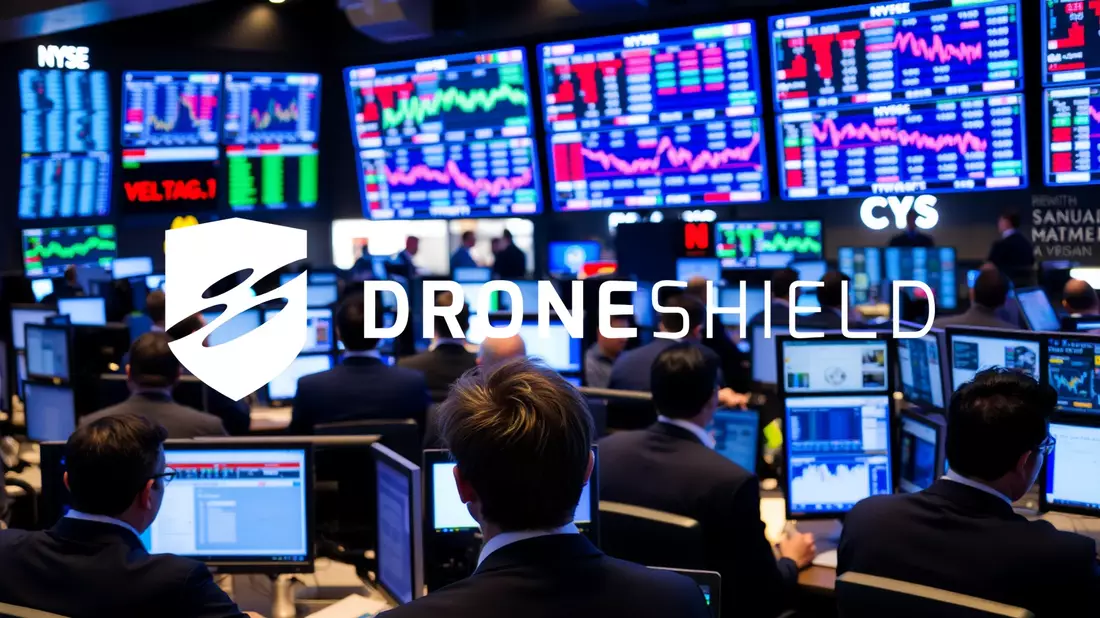 DroneShield Shares Plummet as Leadership Exits Positions Illustration mit AI erstellt übermittelt durch boerse-global.de