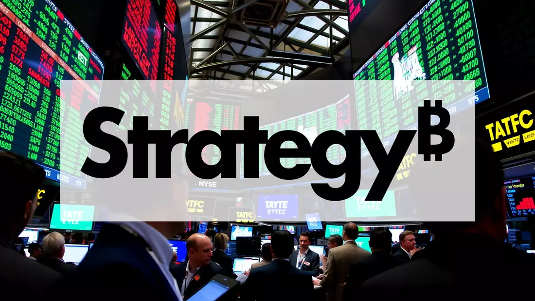 Strategy Shares Trade at Unprecedented Discount to Bitcoin Holdings Illustration mit AI erstellt übermittelt durch boerse-global.de