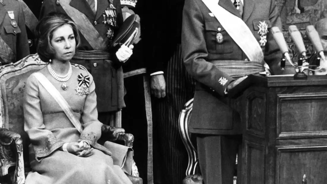 Juan Carlos bestieg den Thron nur zwei Tage nach dem Tod seines Ziehvaters, Diktator Francisco Franco. (Archivfoto) - Bild: UPI/UPI/dpa