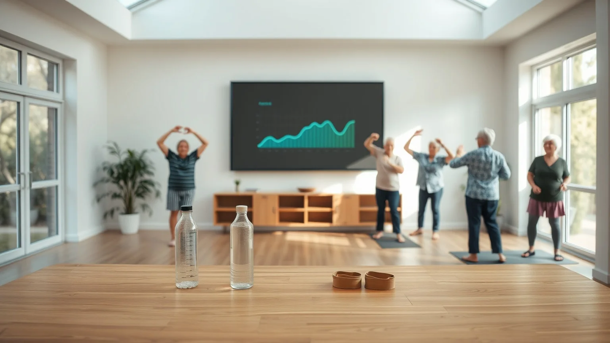 Ganzheitliche Seniorenfitness: Digitale Apps treffen auf Gemeinschaftssport - Foto: über boerse-global.de