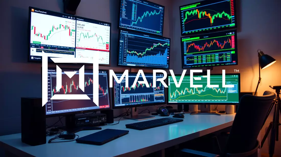 Marvell Technology: La paradoja del crecimiento récord y el desplome bursátil Illustration mit AI erstellt übermittelt durch boerse-global.de