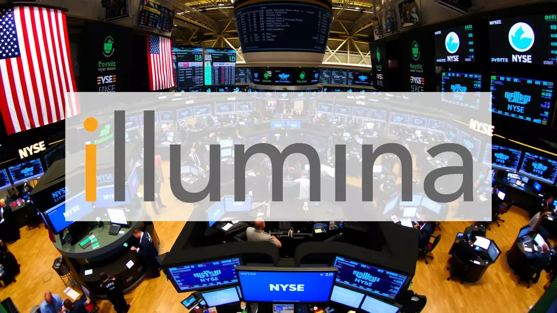 Illumina Stock Gains Momentum from Chinese Export Ban Reversal Illustration mit AI erstellt übermittelt durch boerse-global.de