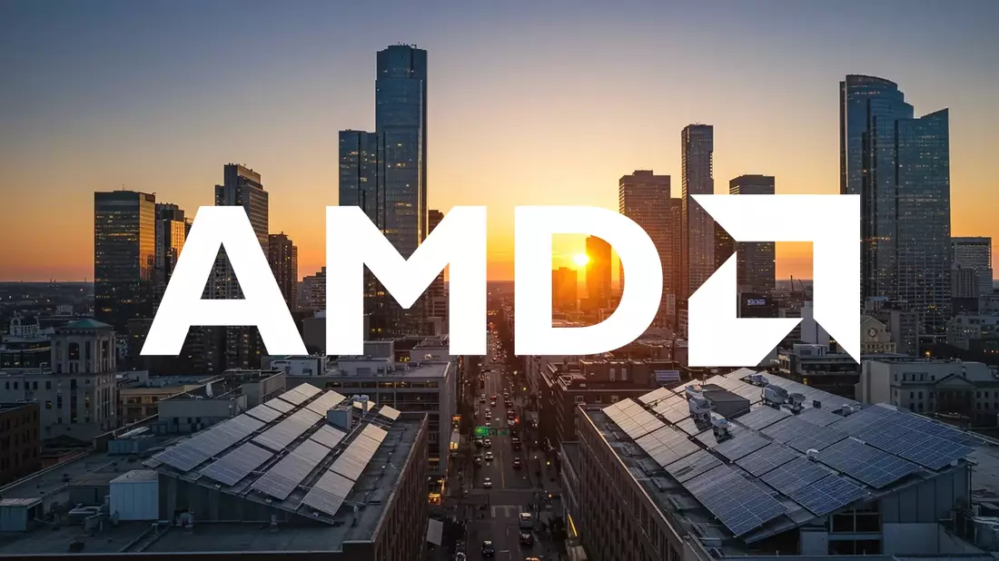 AMD: El Gigante de los Semiconductores Acelera Hacia la Era de la Inteligencia Artificial Illustration mit AI erstellt übermittelt durch boerse-global.de