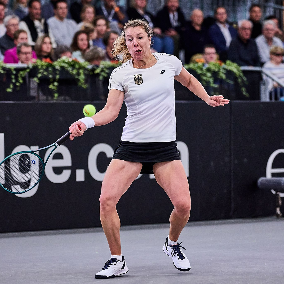 Anna-Lena Friedsam und das deutsche Tennisteam kämpften gegen Belgien. - Foto: Mathias Schulz/dpa