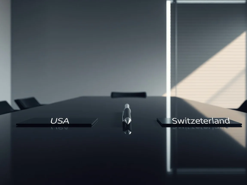 USA und Schweiz einigen sich auf Zollsenkung - Foto: über boerse-global.de