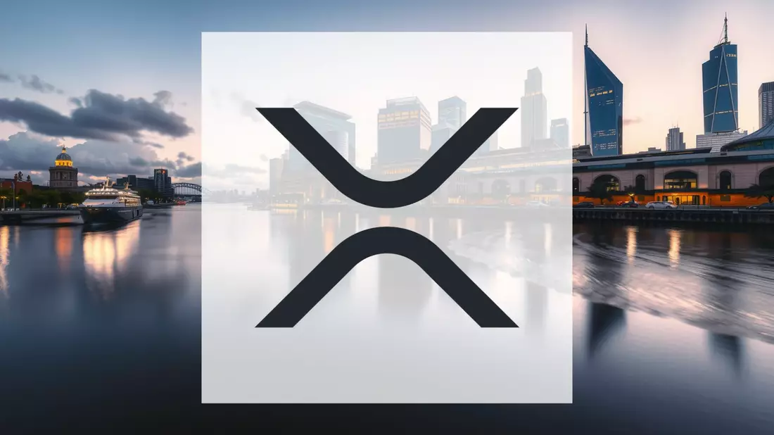 XRP’s Calm Surface Masks Building Storm Illustration mit AI erstellt übermittelt durch boerse-global.de
