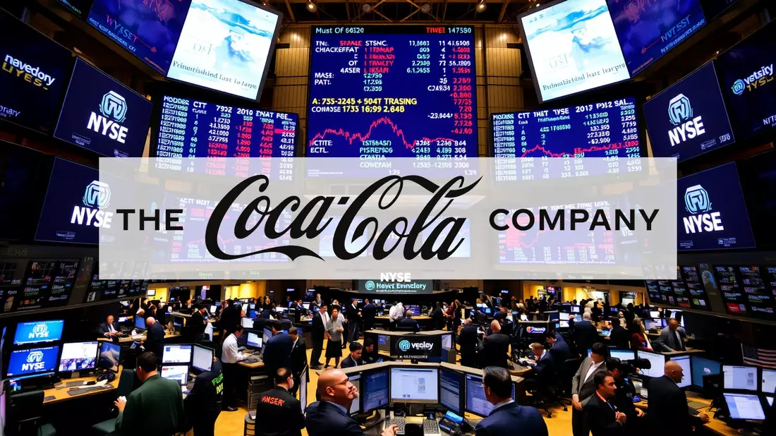 Mixed Signals Surround Coca-Cola Shares Illustration mit AI erstellt übermittelt durch boerse-global.de