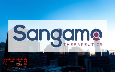 Sangamo Therapeutics Shares Plunge to Critical Levels - Foto: über boerse-global.de