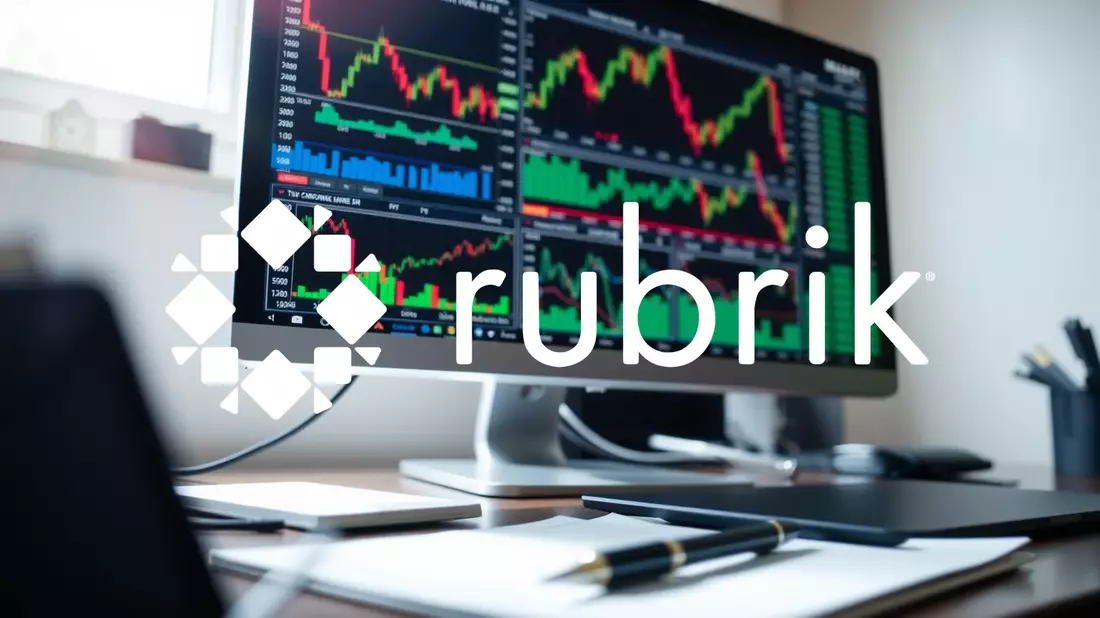 Rubrik Stock: A Battle Between Technical Weakness and Fundamental Promise Illustration mit AI erstellt übermittelt durch boerse-global.de
