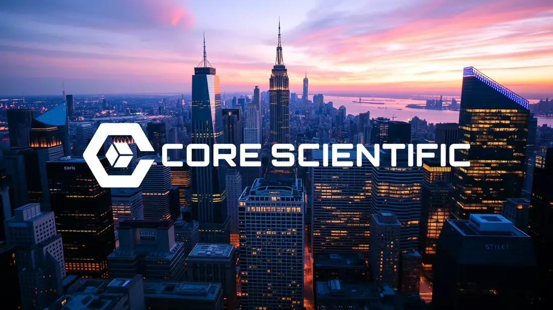 Institutional Backing Fuels Optimism for Core Scientific Shares Illustration mit AI erstellt übermittelt durch boerse-global.de