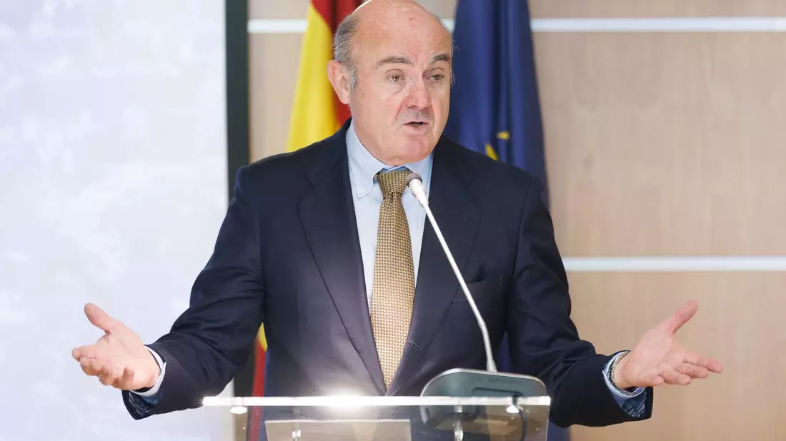 EZB-Vizepräsident de Guindos warnt vor Börsenrisiken wegen des Hypes um KI. (Archivbild) - Bild: Eduardo Parra/EUROPA PRESS/dpa