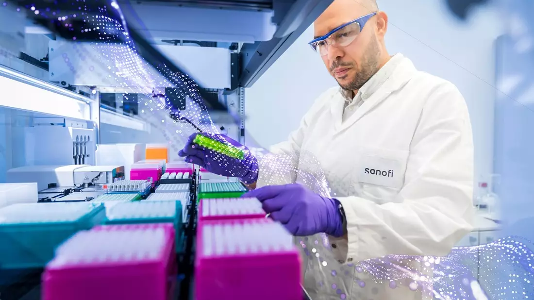 Künstliche Intelligenz trifft Arzneimittelforschung - Sanofi präsentiert KI-Anwendungsfelder / Internationale Forscher*innen diskutieren beim AI-Summit das Potenzial von KI für moderne Medikamenten - Bild: presseportal.de
