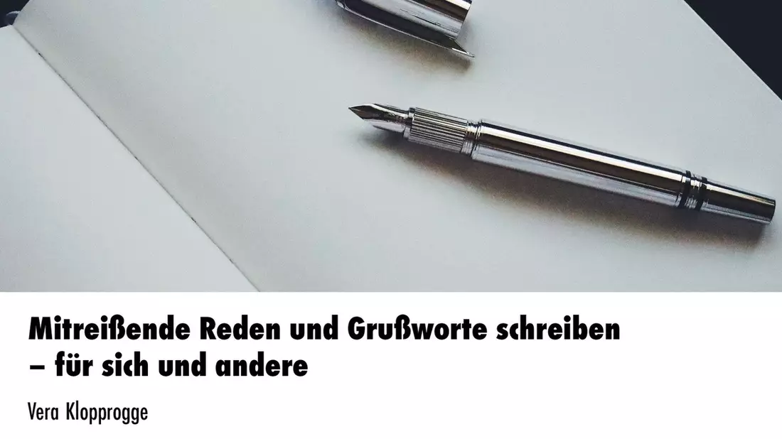 Mitreißende Reden und Grußworte schreiben - für sich und andere / Eine Inhouse-Schulung der news aktuell Academy - Bild: presseportal.de