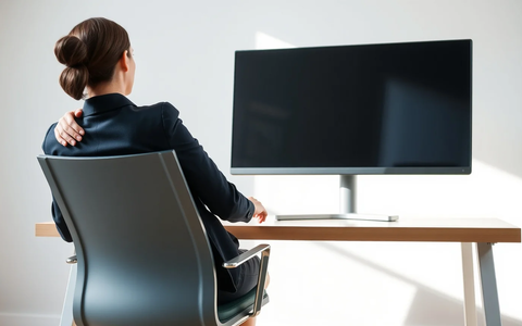 Rückengymnastik im Büro: Experten warnen vor Volksleiden - Foto: über boerse-global.de