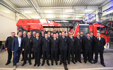 FW Neukirchen-Vluyn: Feuerwehr zieht Bilanz: 230 Einsätze und zahlreiche Ehrungen - Foto: presseportal.de