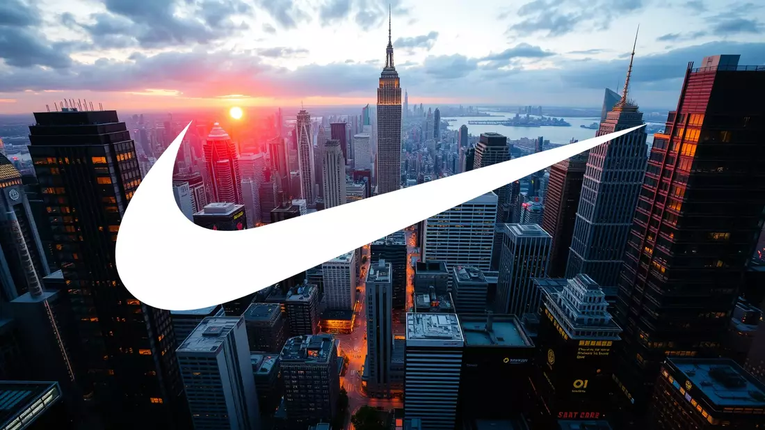 Nike’s Uphill Battle: Can the Sportswear Giant Regain Its Footing? Illustration mit AI erstellt übermittelt durch boerse-global.de