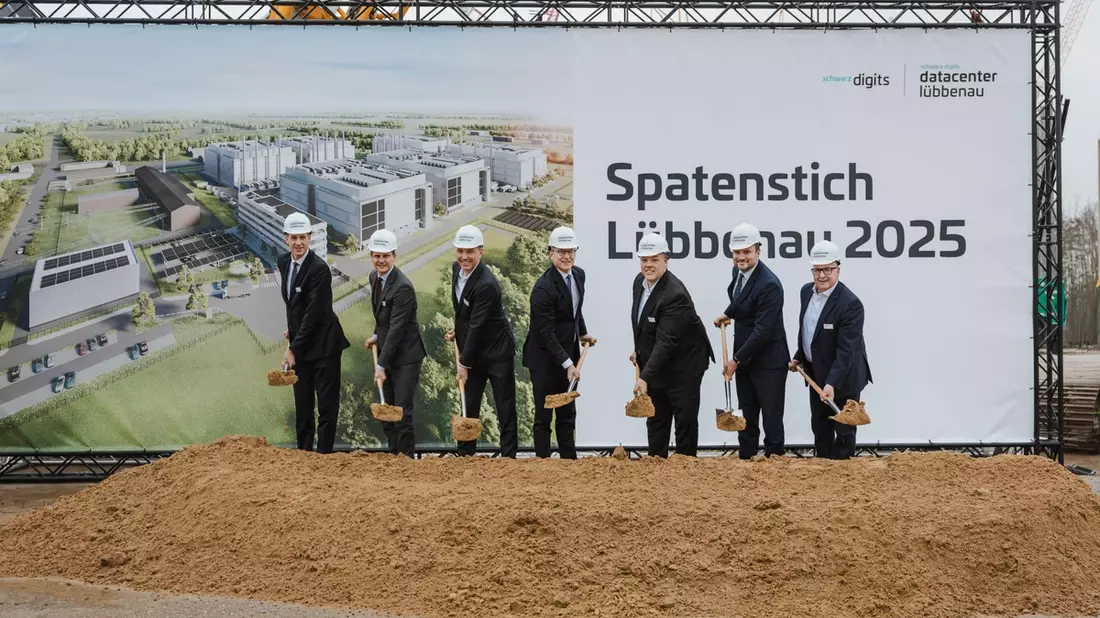 Spatenstich in Lübbenau: Schwarz Digits investiert 11 Milliarden Euro in Europas digitale Souveränität - Bild: presseportal.de