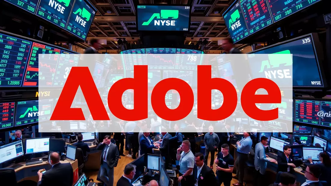 La paradoja de Adobe: Resultados récord frente a desplome bursátil Illustration mit AI erstellt übermittelt durch boerse-global.de