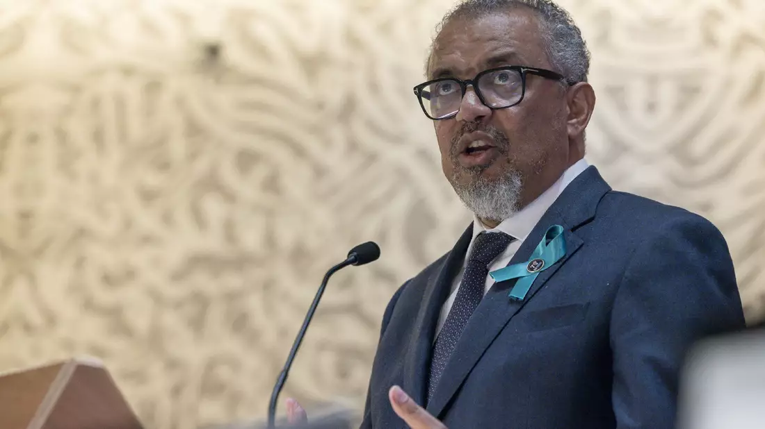 WHO-Chef Tedros kritisiert die Tabakindustrie scharf. (Archivbild) - Bild: Magali Girardin/KEYSTONE/dpa