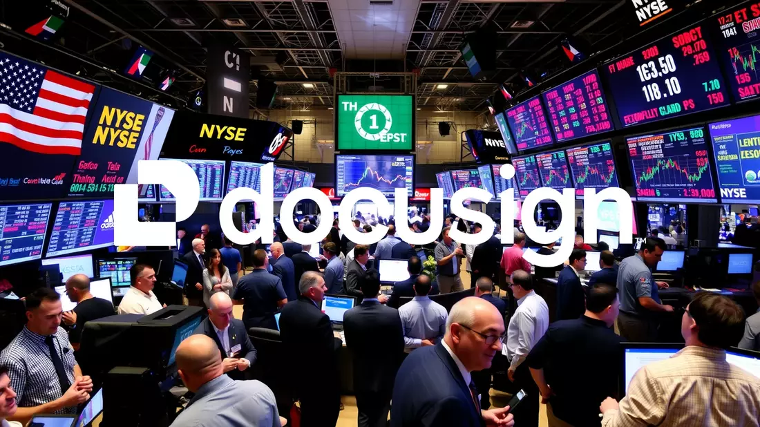 DocuSign Aktie: Aufgewühlte Gewässer! - Bild: über boerse-global.de