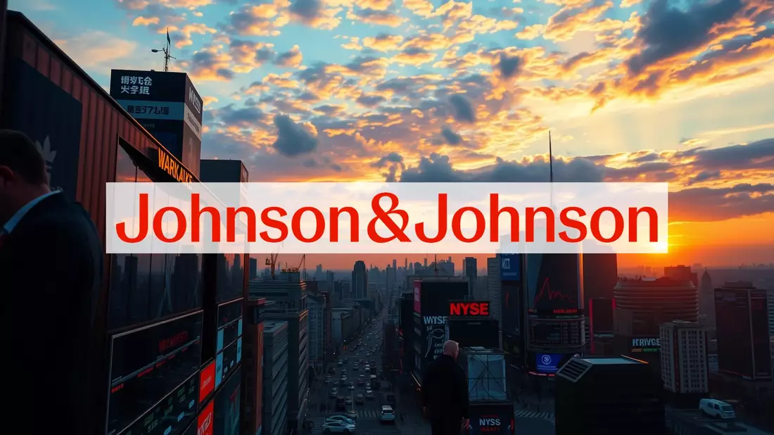 Johnson & Johnson Shares Approach Record Territory Illustration mit AI erstellt übermittelt durch boerse-global.de