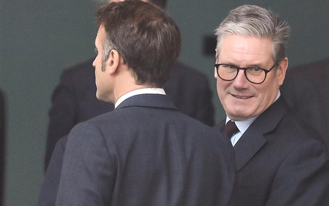 Emmanuel Macron und Keir Starmer (Archiv) - Foto: über dts Nachrichtenagentur