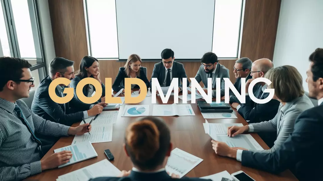 Barrick Gold Considers Major Corporate Split Illustration mit AI erstellt übermittelt durch boerse-global.de