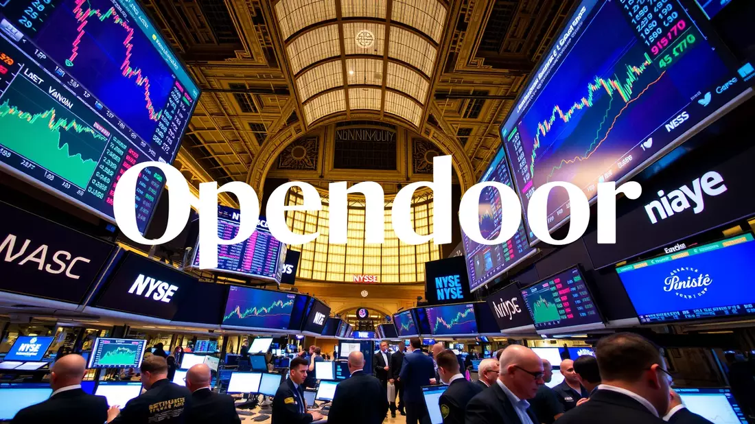 Opendoor Shares Plunge Following Controversial CEO Compensation Move Illustration mit AI erstellt übermittelt durch boerse-global.de