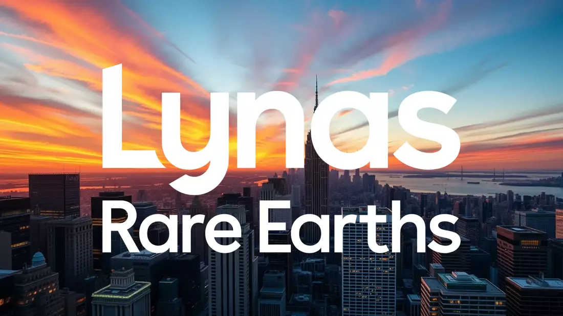 Rare Earths Rally Fuels Lynas Stock Surge Illustration mit AI erstellt übermittelt durch boerse-global.de