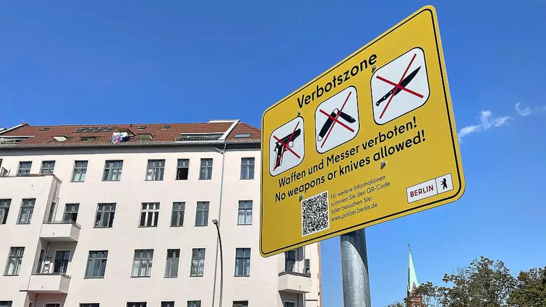 Waffenverbotszone in Berlin (Archiv) - Bild: über dts Nachrichtenagentur