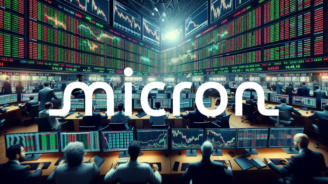 Micron: El Titán de los Semiconductores Alcanza Nuevas Cumbres Illustration mit AI erstellt übermittelt durch boerse-global.de
