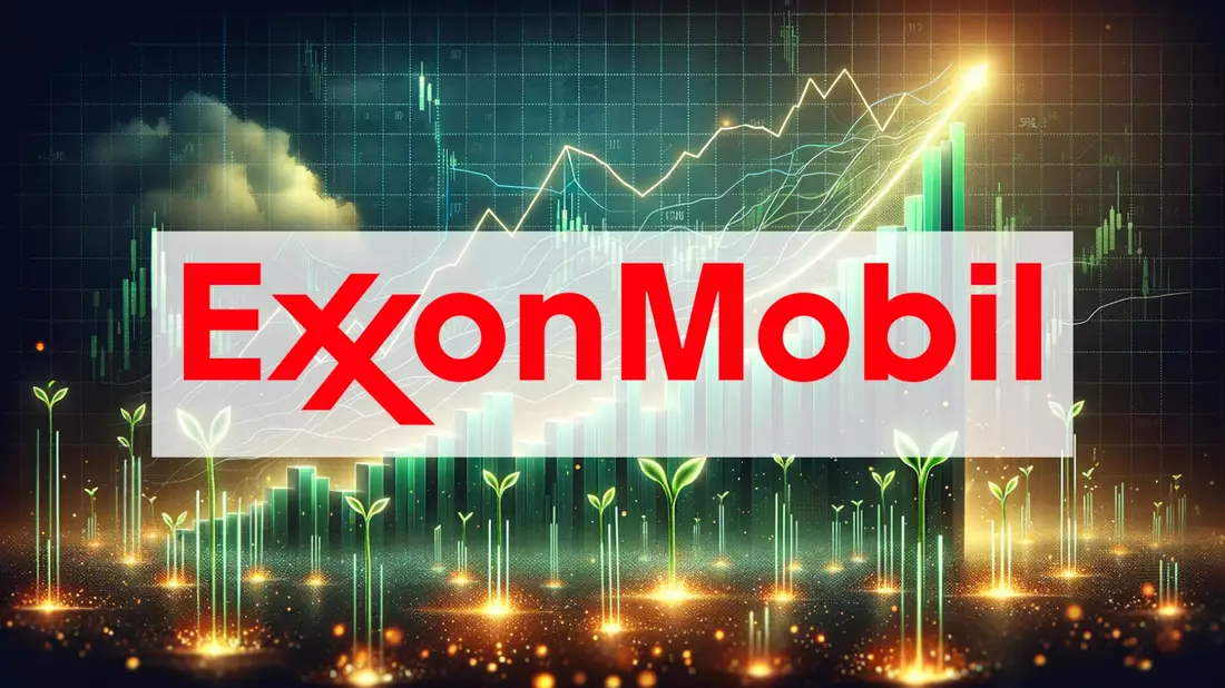 Exxon Mobil Navigates the Energy Transition Illustration mit AI erstellt übermittelt durch boerse-global.de