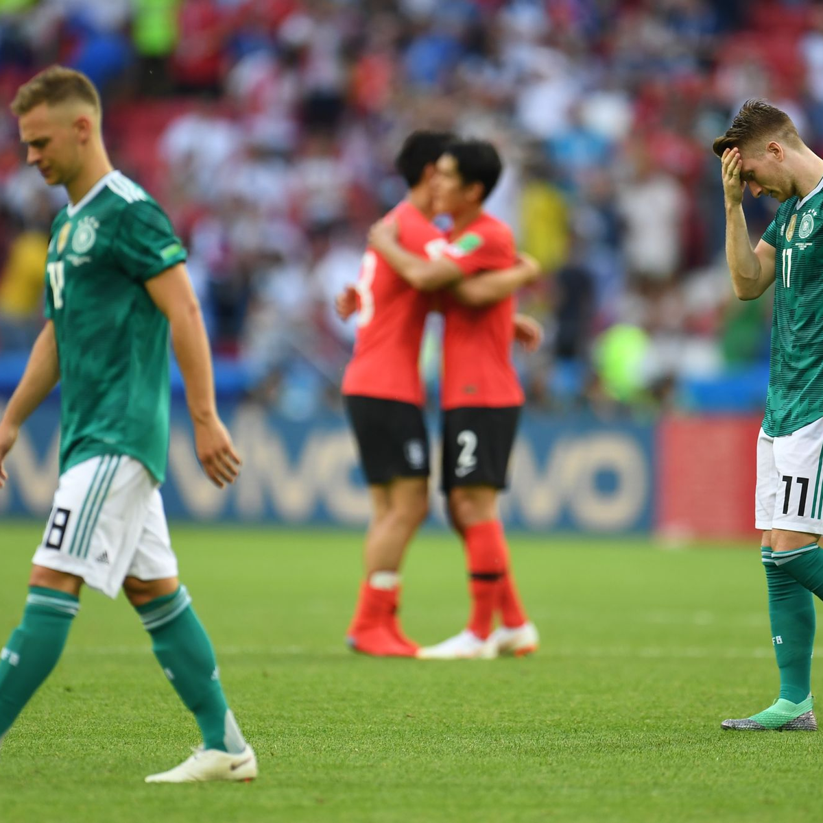 Russland war die erste WM-Enttäuschung für Kimmich. - Foto: Andreas Gebert/dpa