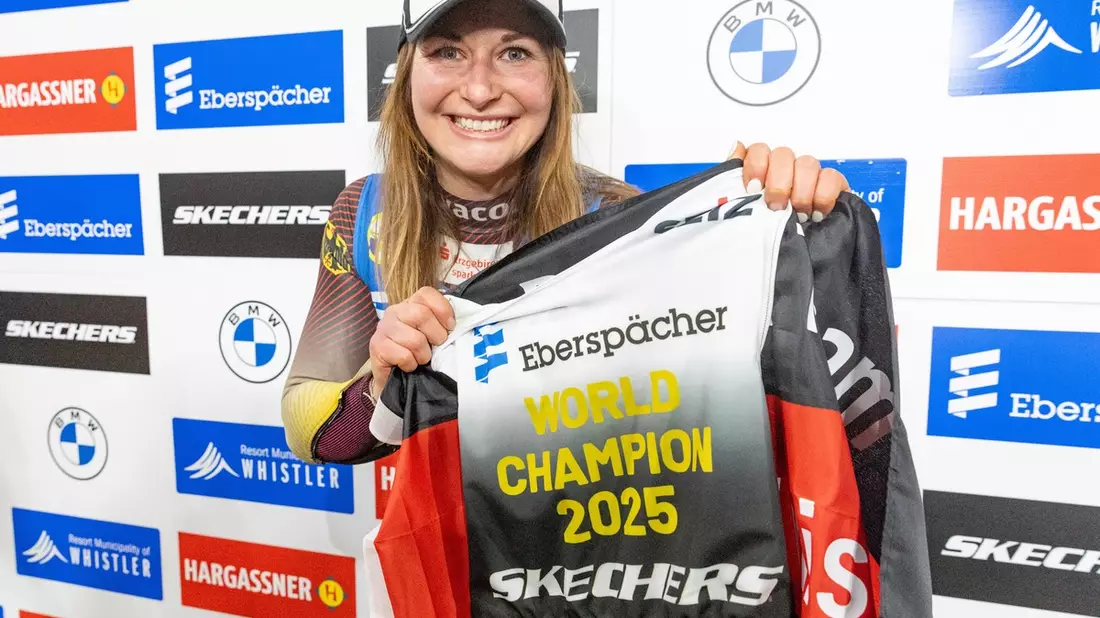 Rodel Weltmeisterin Julia Taubitz: Olympiamedaille, das ist der Plan - Bild: presseportal.de