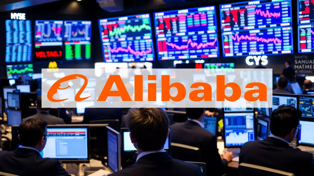 Alibaba: Un gigante tecnológico bajo presión dual Illustration mit AI erstellt übermittelt durch boerse-global.de