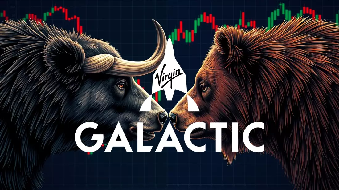 Virgin Galactic’s Financial Freefall: Can the Space Tourism Pioneer Survive? Illustration mit AI erstellt übermittelt durch boerse-global.de