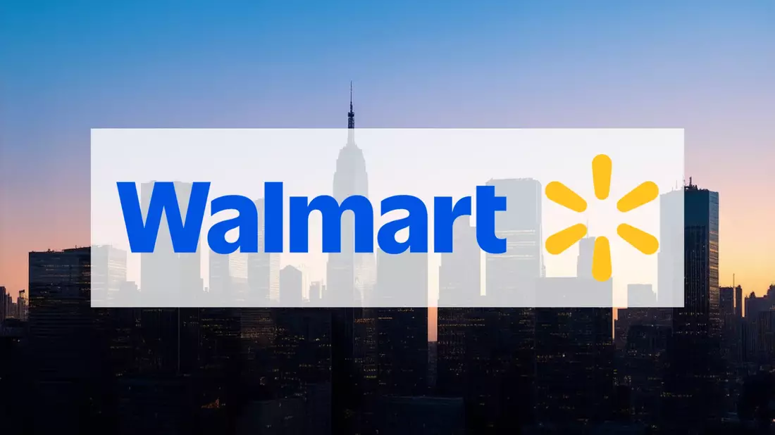 Walmart Shares Approach Critical Juncture Illustration mit AI erstellt übermittelt durch boerse-global.de