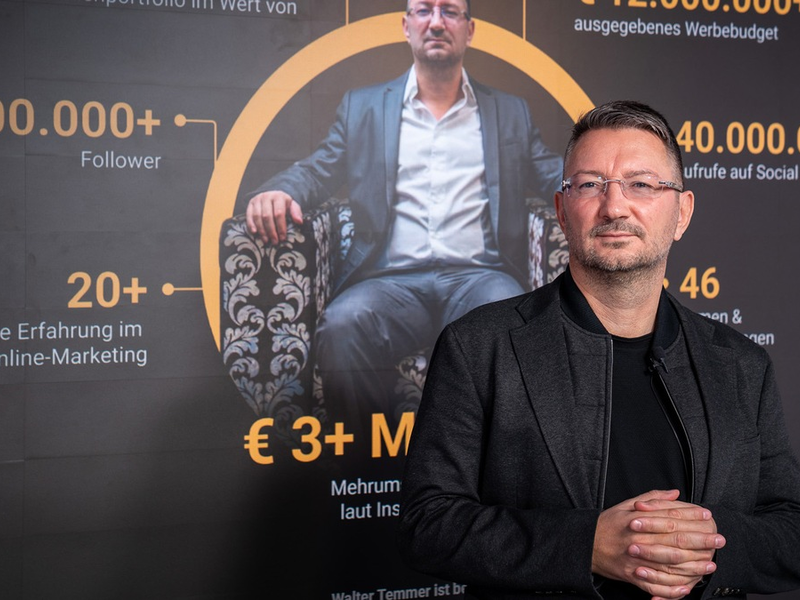 Moneymaker auf ARD: Erfahrungen mit Multimillionär Walter Temmer und seiner Methode - Foto: presseportal.de