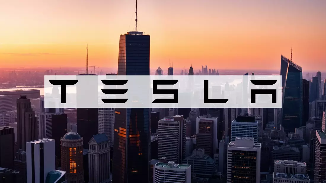 Tesla Shares: A Tale of Two Markets Illustration mit AI erstellt übermittelt durch boerse-global.de