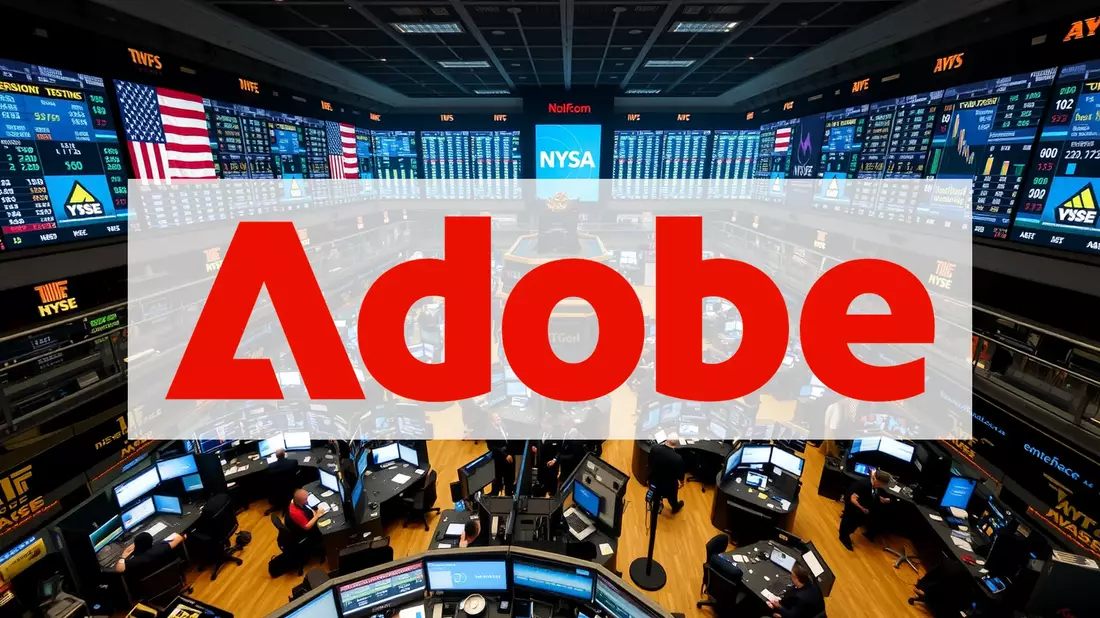 La acción de Adobe se desploma: ¿Qué está pasando realmente? - Bild: über boerse-global.de
