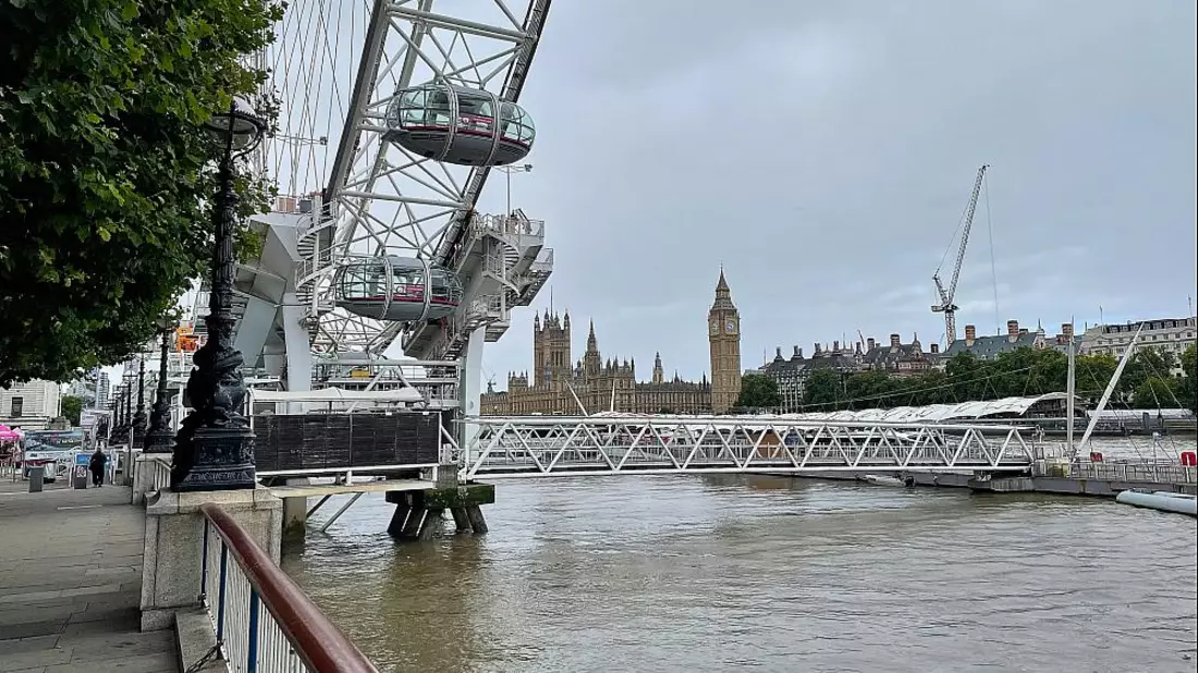 London Eye und Westminster-Palast (Archiv) - Bild: über dts Nachrichtenagentur