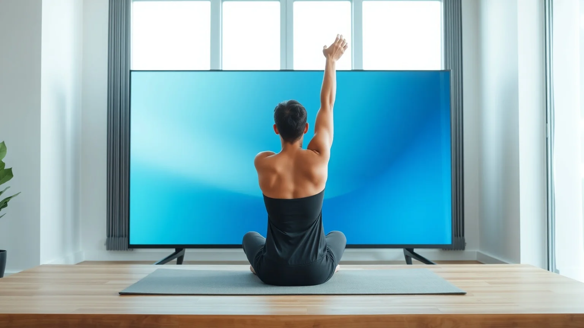 Rückenschmerzen lindern: TV-Gymnastik stärkt die Haltung - Foto: über boerse-global.de