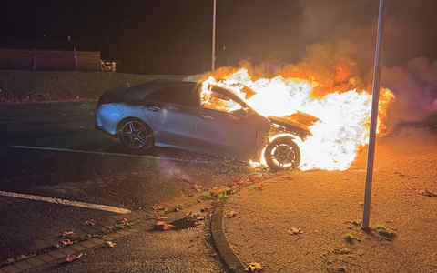 POL-AC: Auto brennt in Alsdorf - Kripo ermittelt wegen Brandstiftung - Foto: presseportal.de