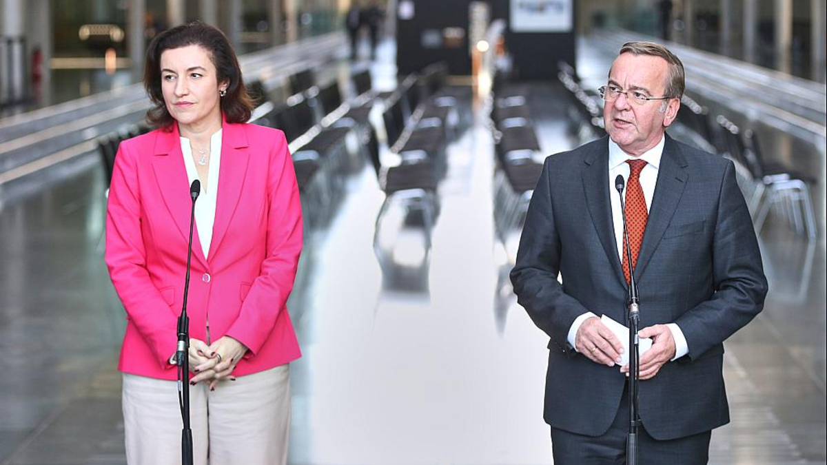 Pressestatement zur Weltraumsicherheitsstrategie am 19.11.2025 - Foto: über dts Nachrichtenagentur