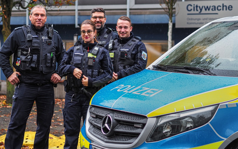 POL-BO: Bochumer Weihnachtsmarkt: Polizei erneut Teil der Citywache am Kuhhirten - Foto: presseportal.de