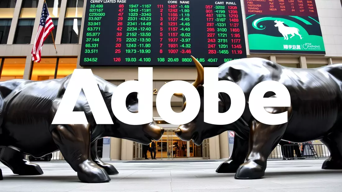 Adobe’s AI Battle Reaches Critical Juncture Illustration mit AI erstellt übermittelt durch boerse-global.de