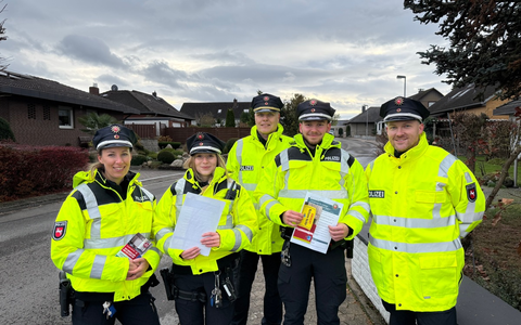 POL-HI: Winterzeit ist Einbruchzeit - Präventive Maßnahmen zum Thema Wohnungseinbrüche des Einsatz- und Streifendienstes - Foto: presseportal.de